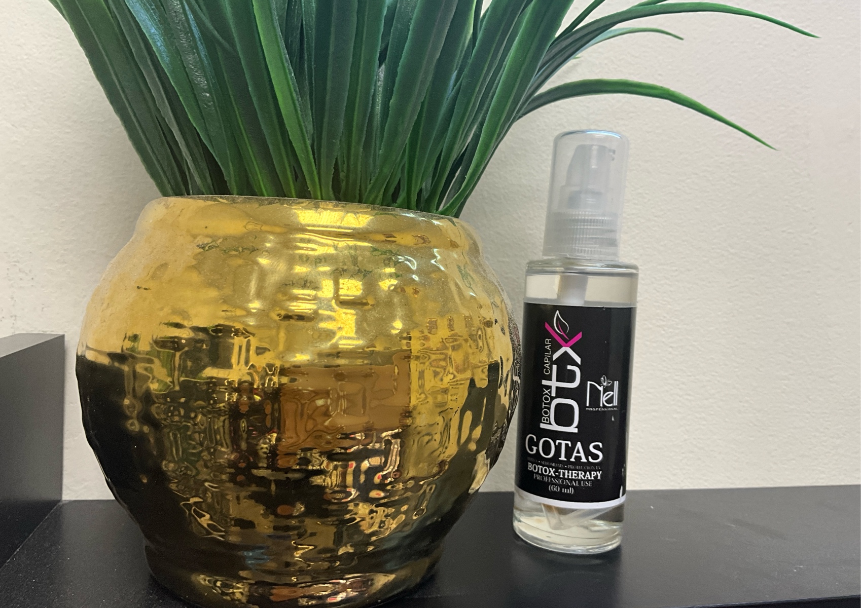 Gotas Botox. Capilar