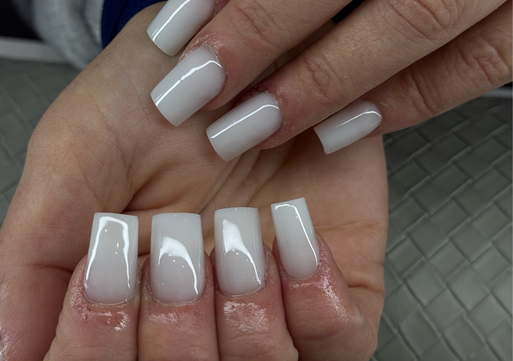 Acrylic Fullset  with Gel Colour