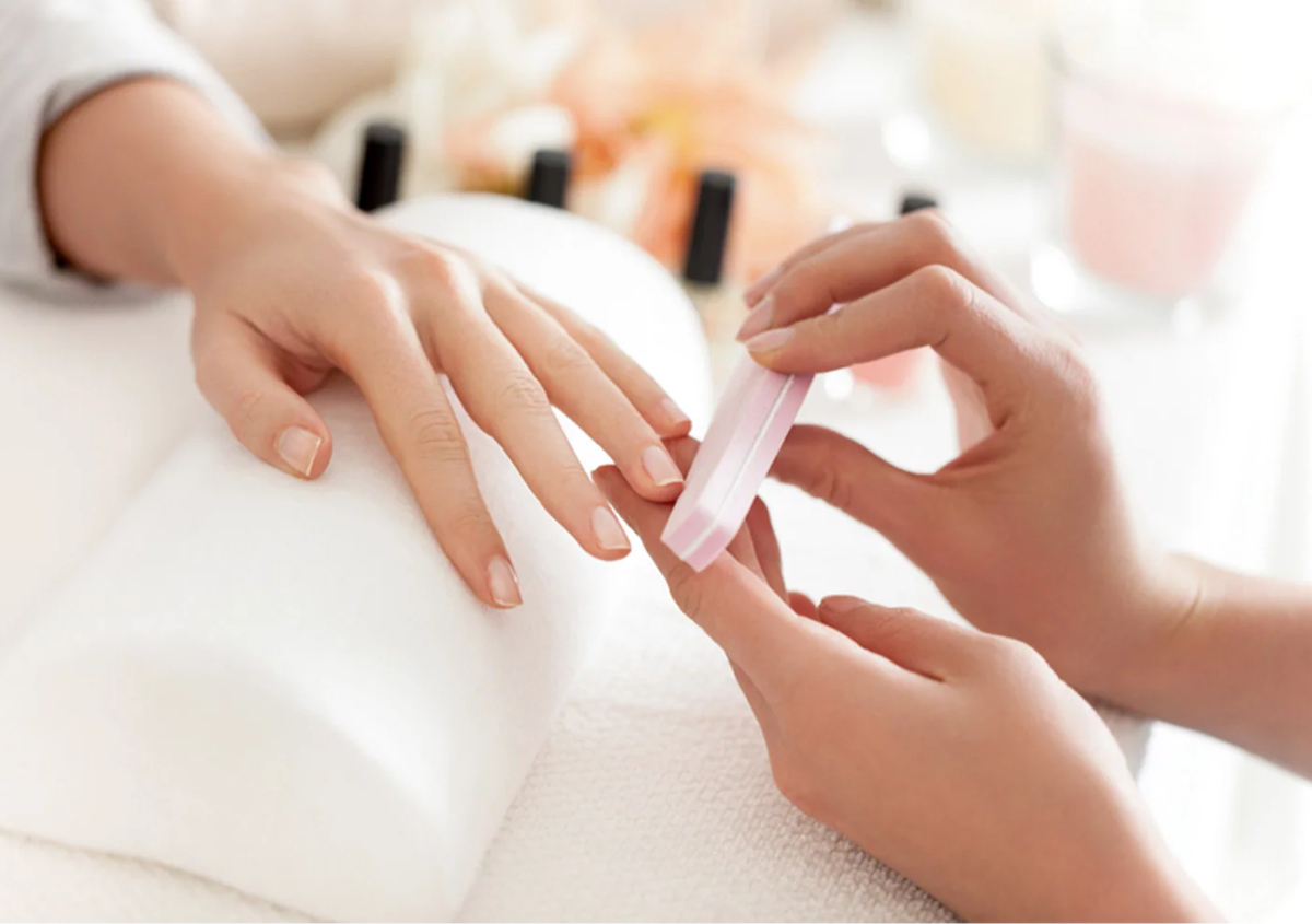 Manicure with French Gel Polish