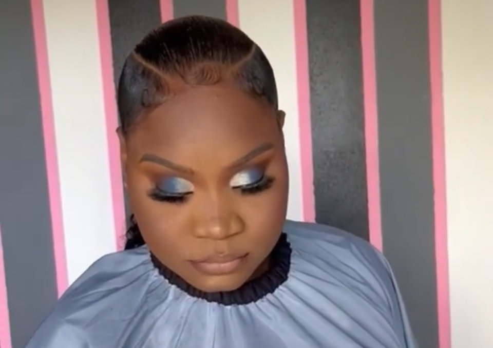 frontal ponytail relaxed hair