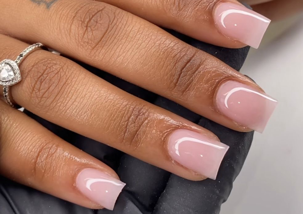 Short acrylic full set