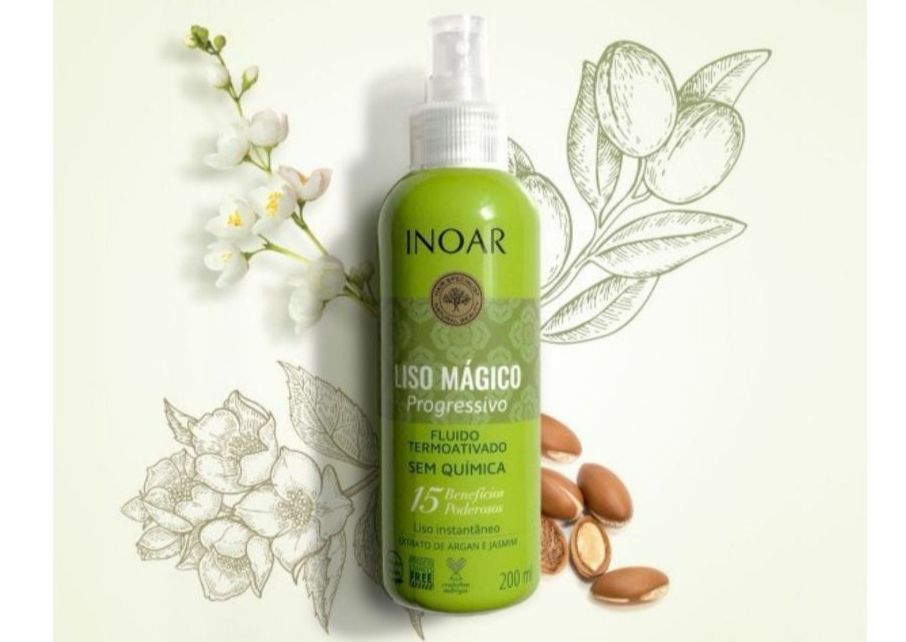 Liso Mágico Fluído Progressivo Protetor Termoativo 200ml - Inoar