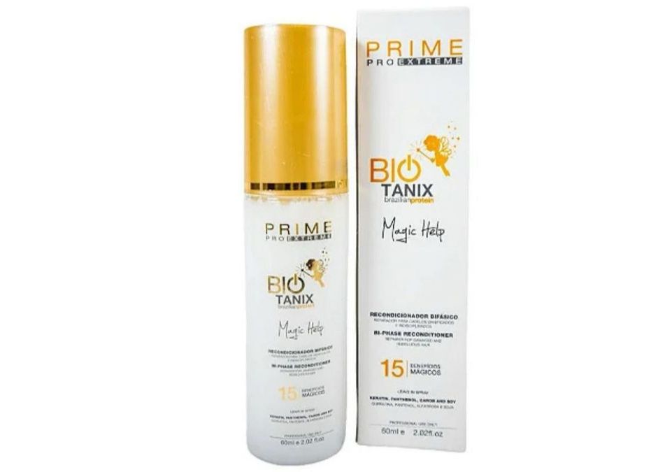 Bio Tanix Magic Help - REPARADOR PARA CABELOS DANIFICADOS E INDICIPLINADOS - 60ml
