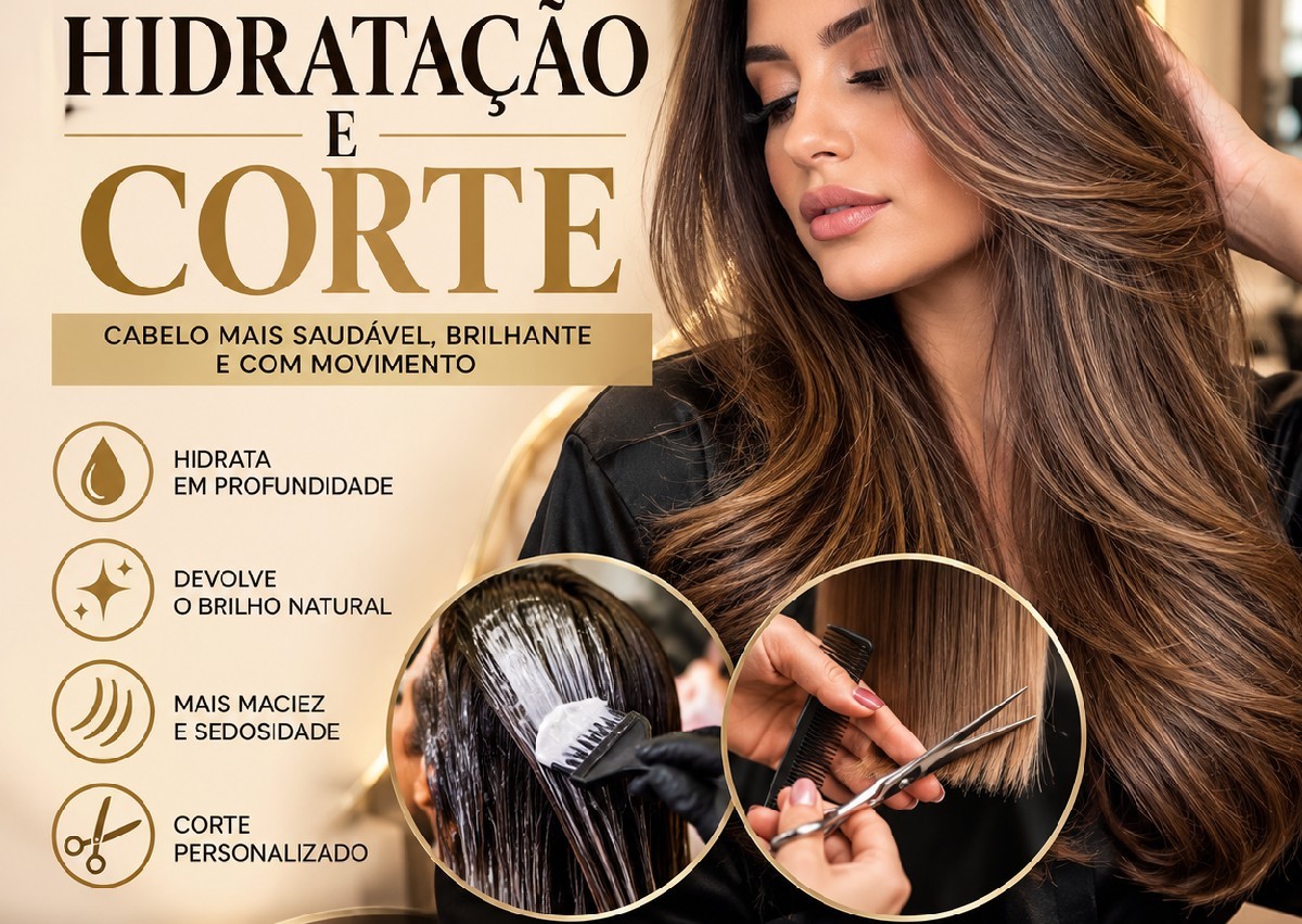 Hidratação e Corte pack