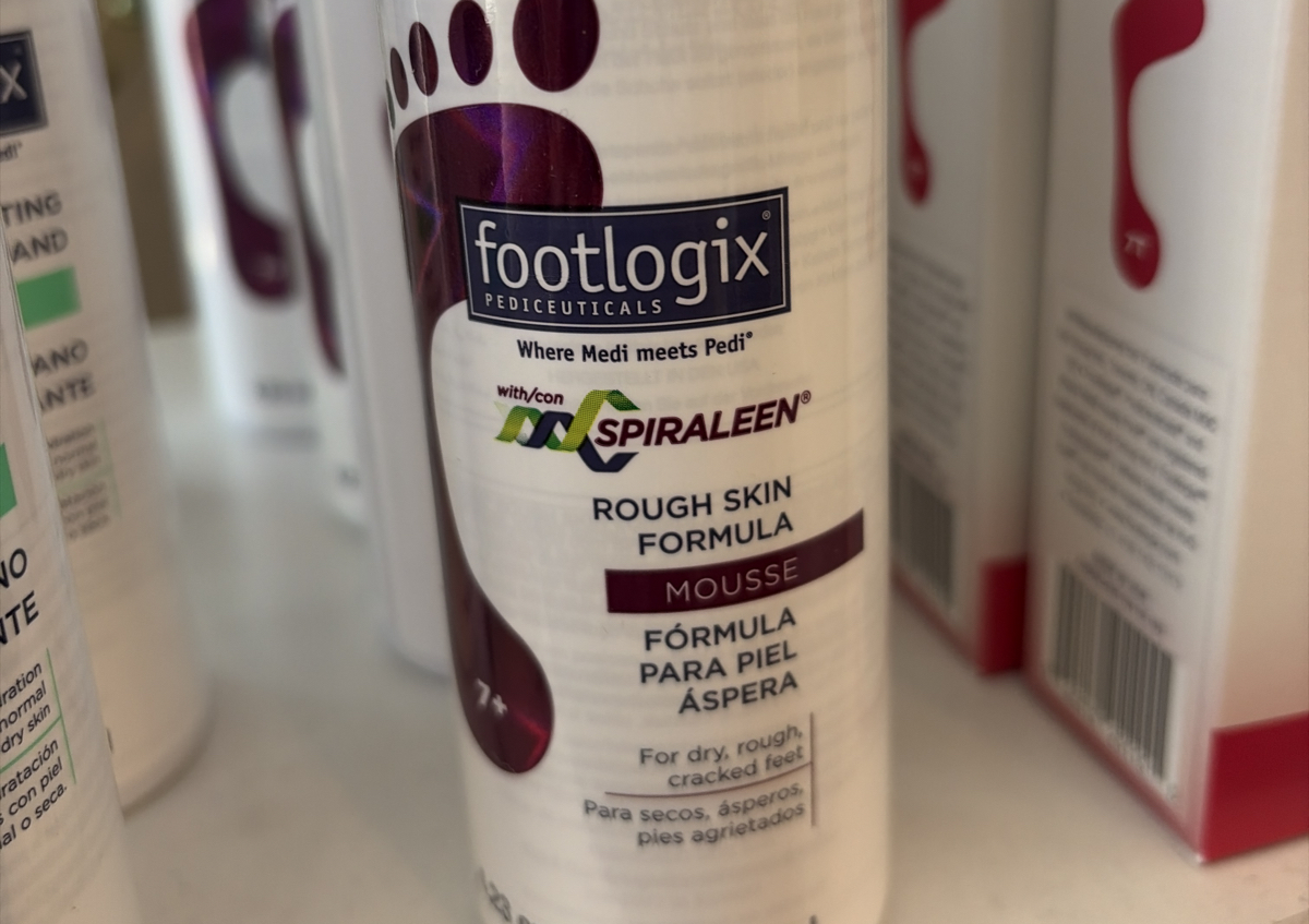 Rough skin foot foam
