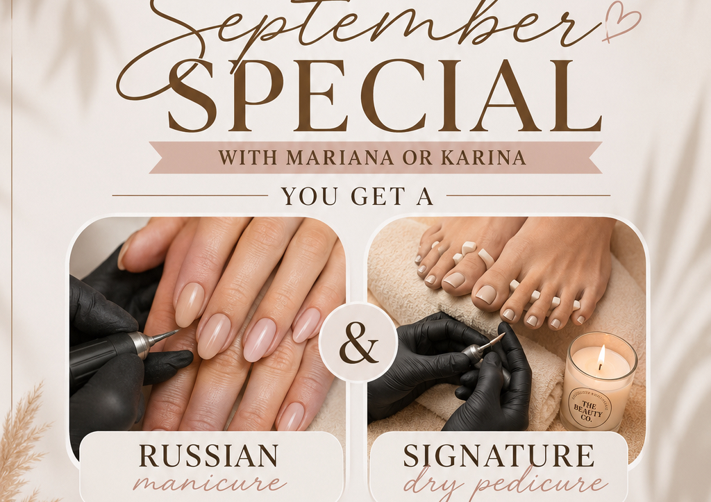 Russian mani $ signiture pedi 