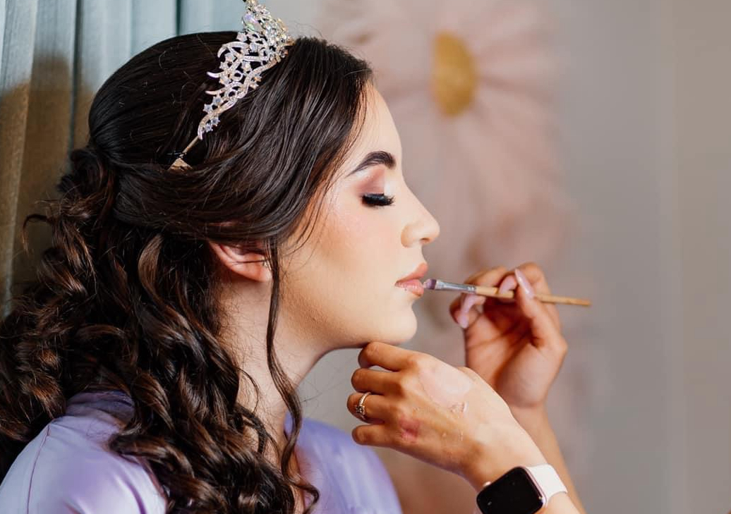 Classic Quinceañera Hair & Makeup 