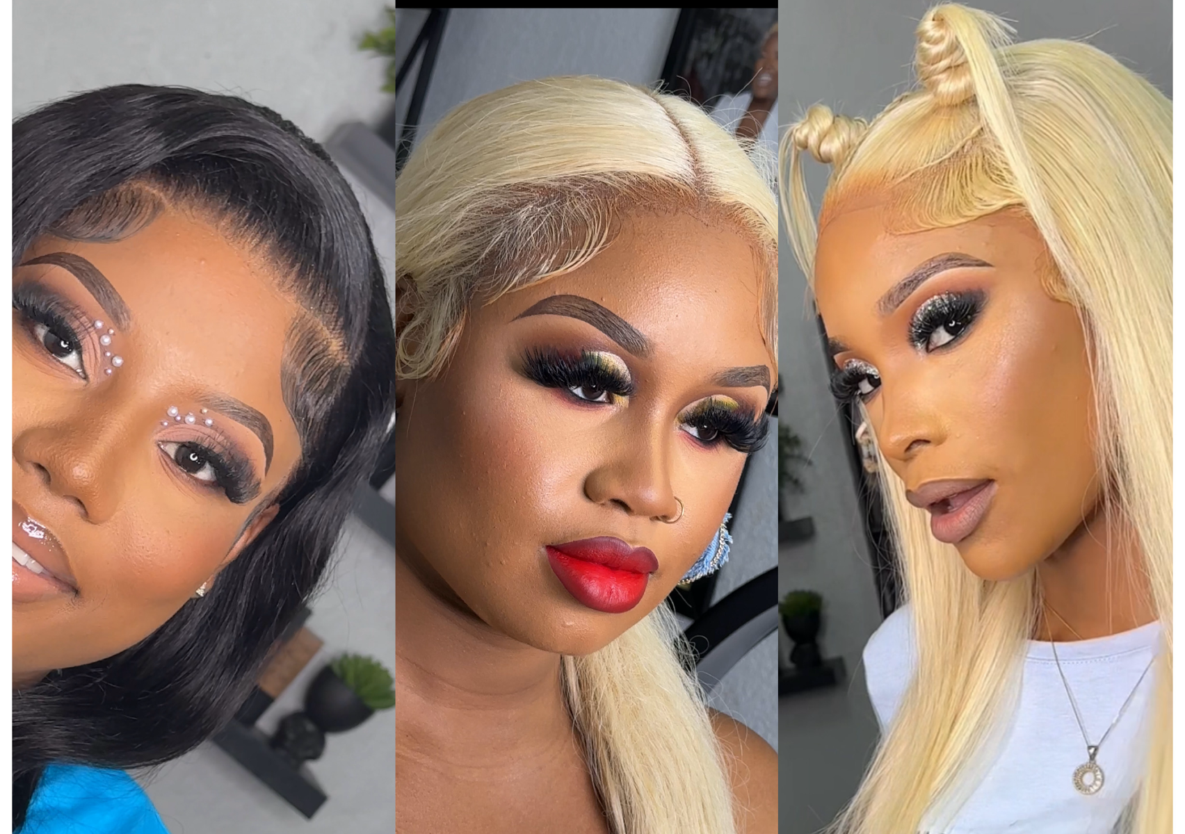 Baddy (Glitter and Rhimestone application  )