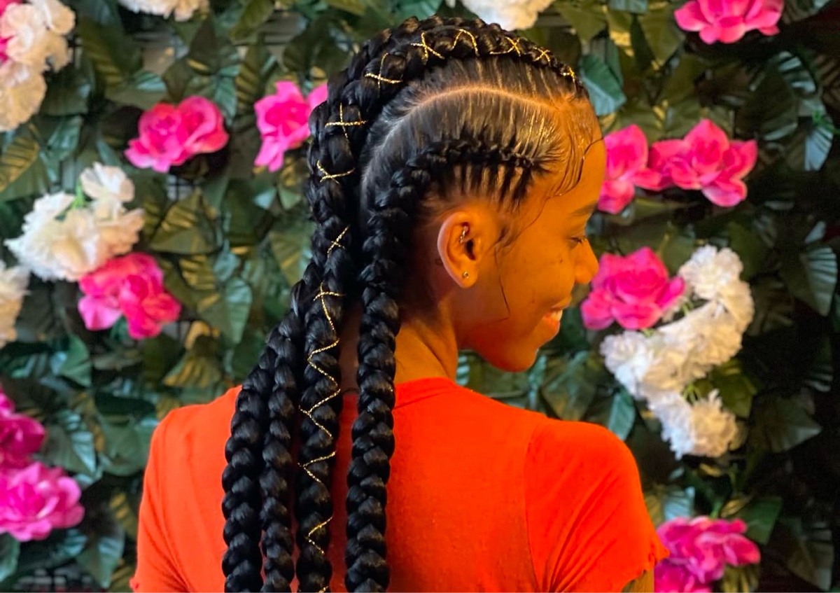 4 trenzas
