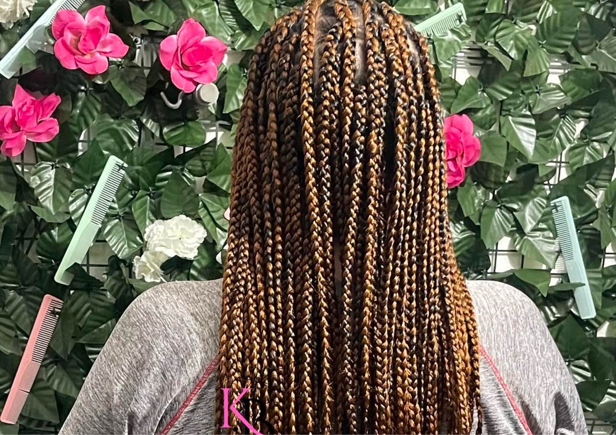 Medium boxbraids