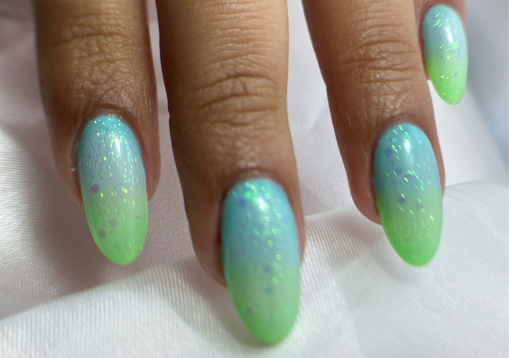 Baby Boomer Acrylic Nails (ombre)