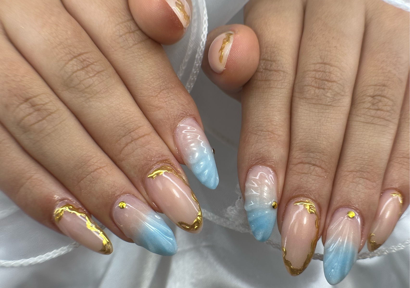 Full Set Acrylic/PolyGel Nails + Complex Designer