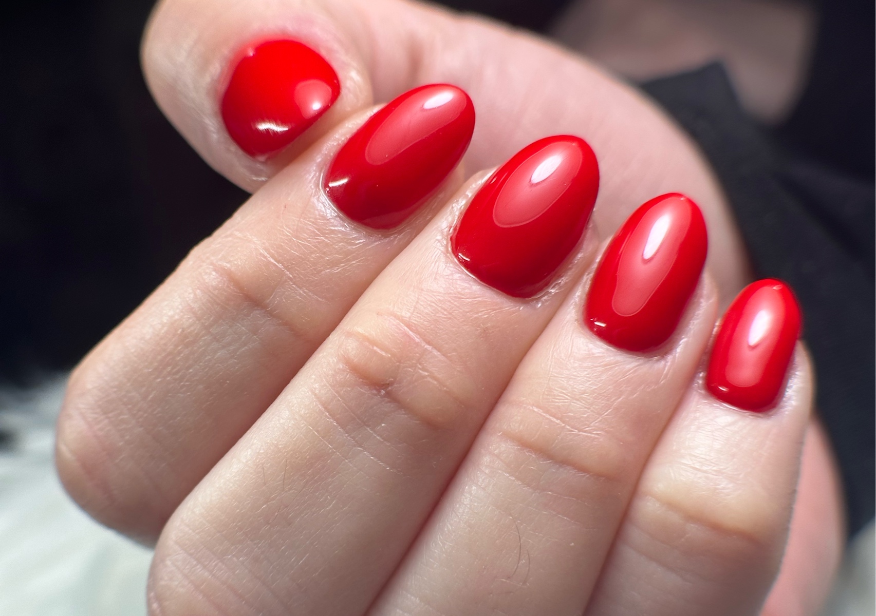  Acrylic/PolyGel Nails Infill + Gel Polish Plain Colour