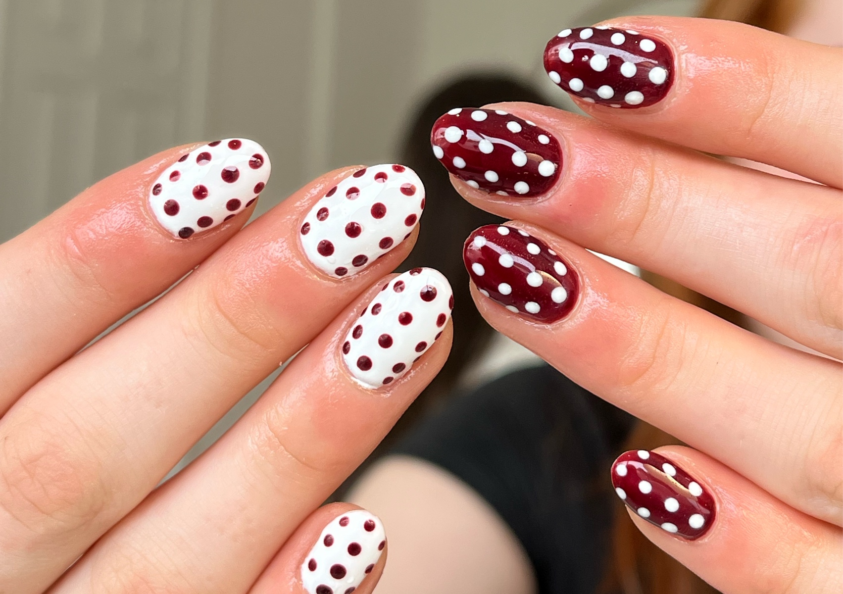 Simple builder gel nail art infill