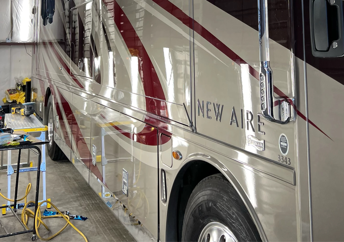 Rv full ceramic coating detail- interior +Exterior detail 3-4 years paint protection 