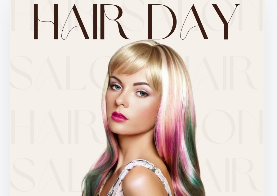 Full Head Colour With Peekaboo Foil Highlights Added 