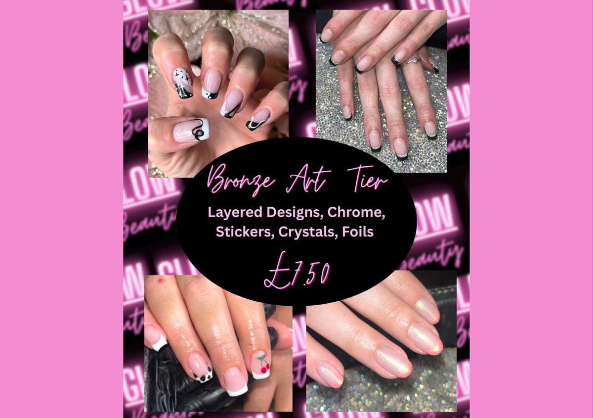 Bronze Tier Nail Art 