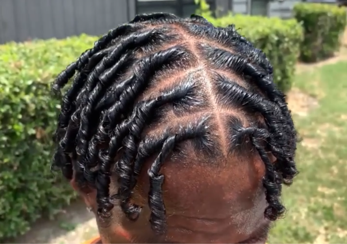 Starter locks comb twist