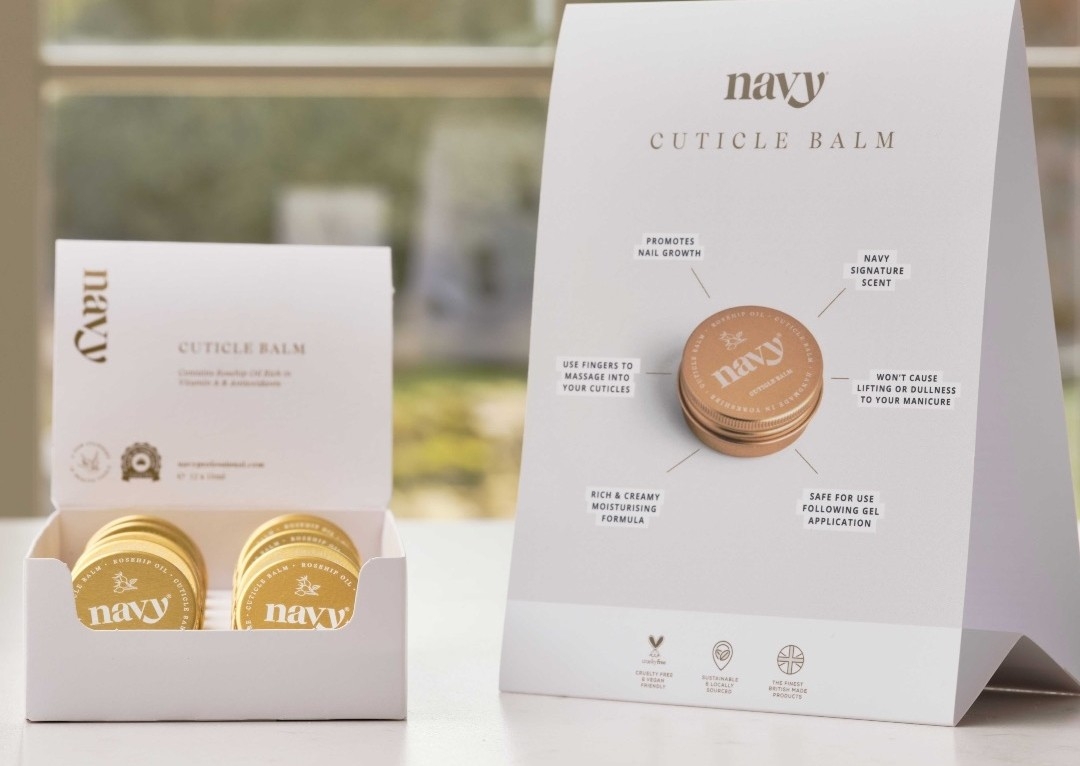 Navy Cuticle Balm