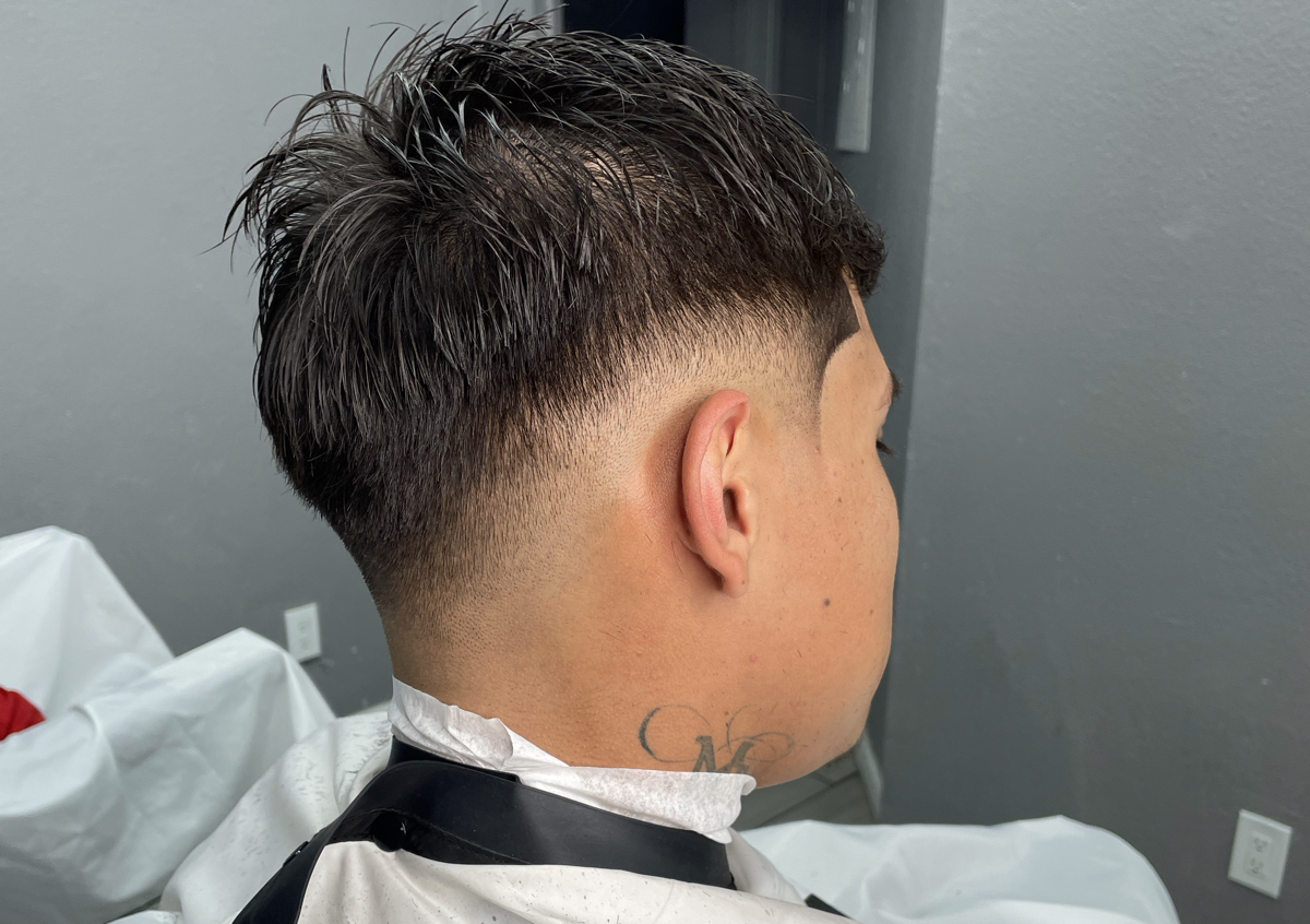 Bald fade with Dee