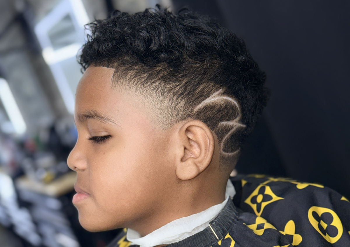 Kids haircut with Eva