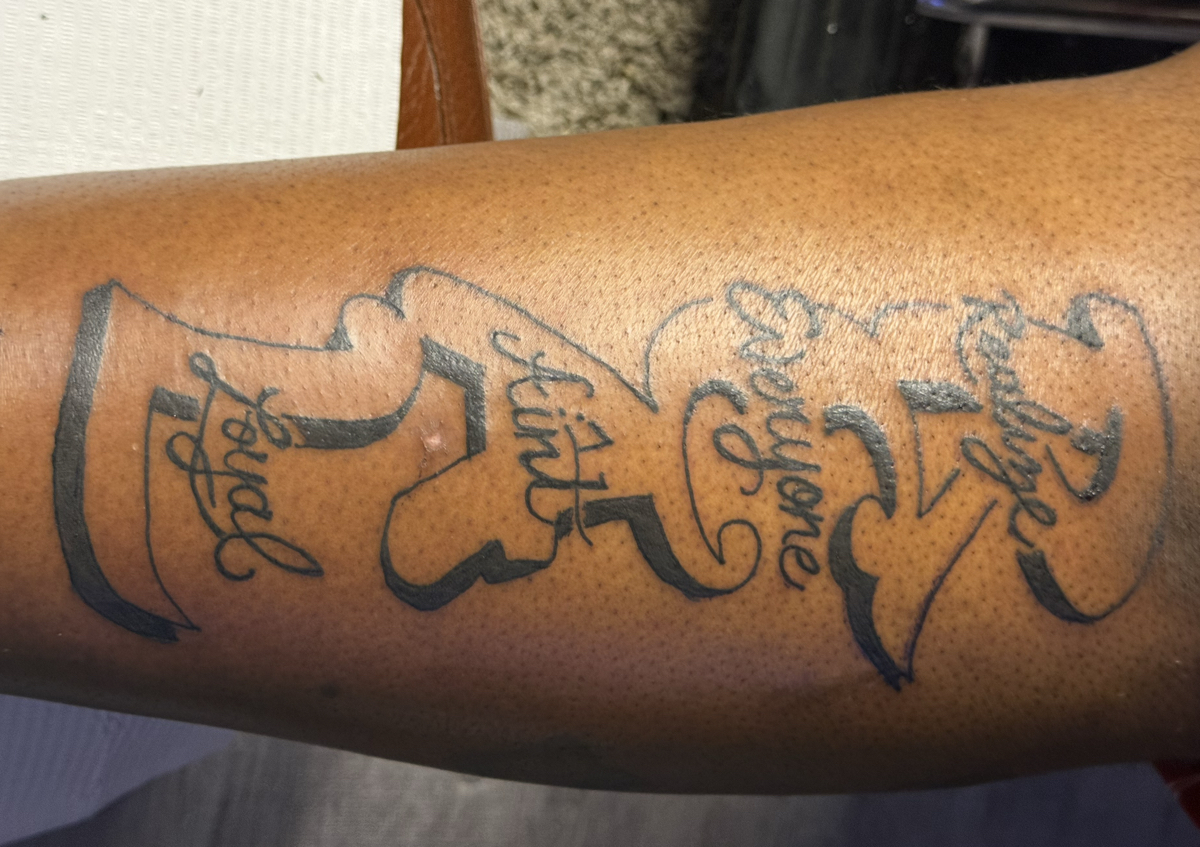 Leg Tatoos