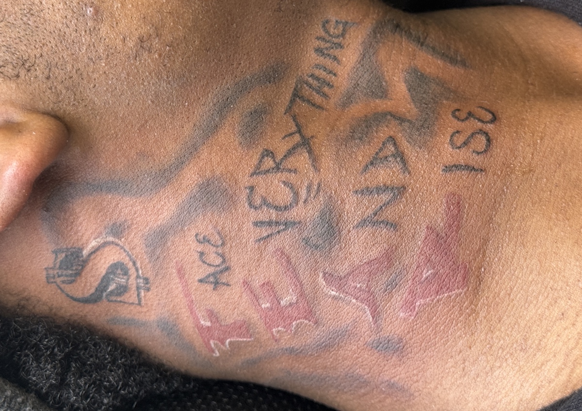 Custom Neck tattoo
