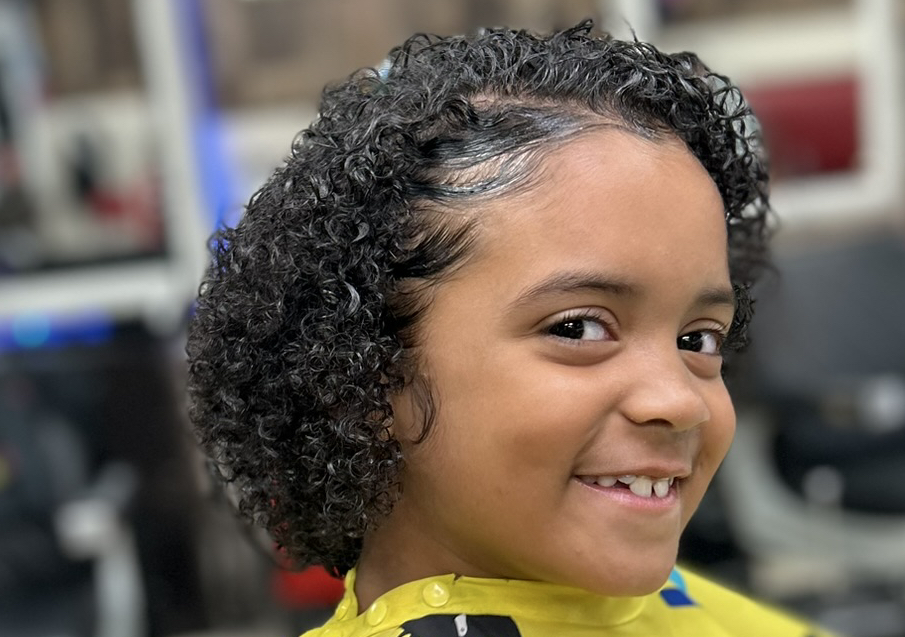 Curly Cut, Hair Moisture/Strength Treatment & Wash-N-Go Style