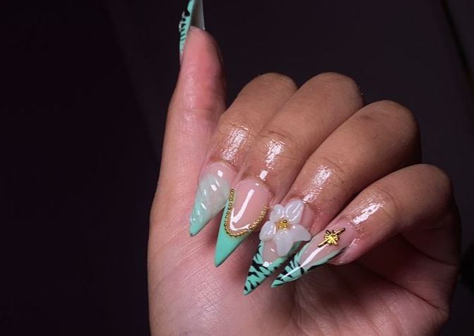 Medium Acrylic  Hands