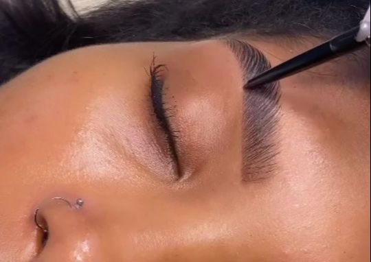 Brow lamination