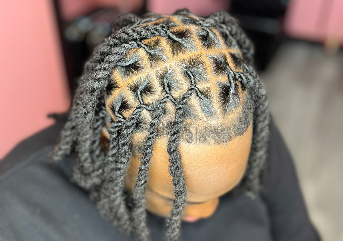 Retwist and 2 strand twist