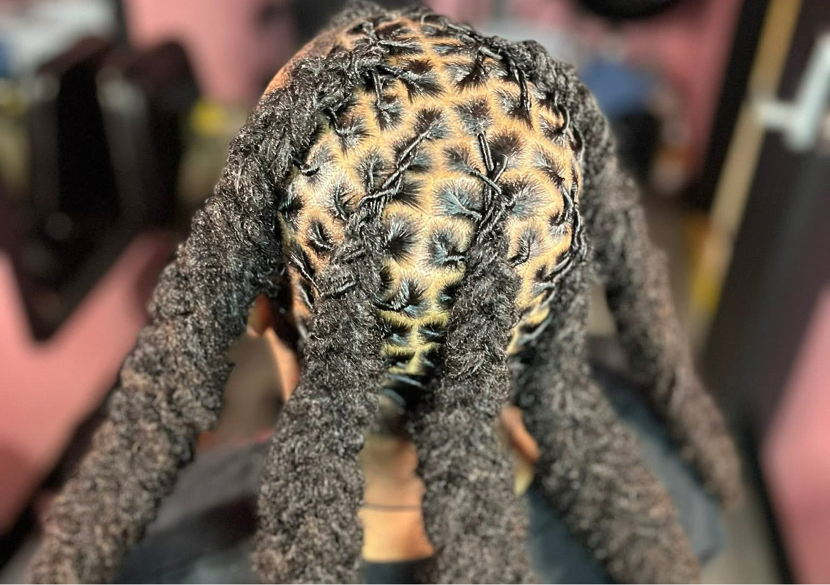 Retwist & Style (lower back)