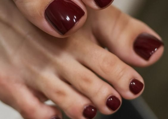 Acrylic Infill - Toes + One-Colour Gel