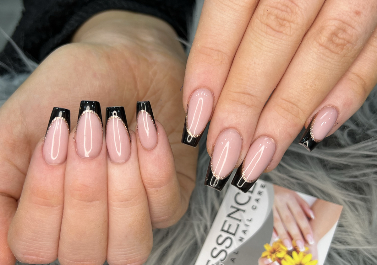 French Tips Acrylic - Powder Base