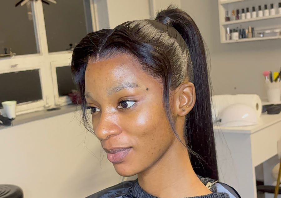 Ponytail installtion 