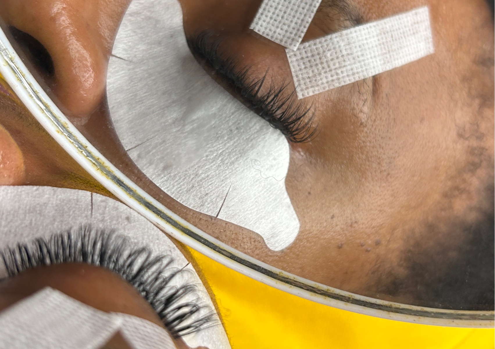 Hybrid individual lashes 