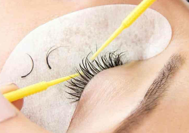 Lash extensions removal