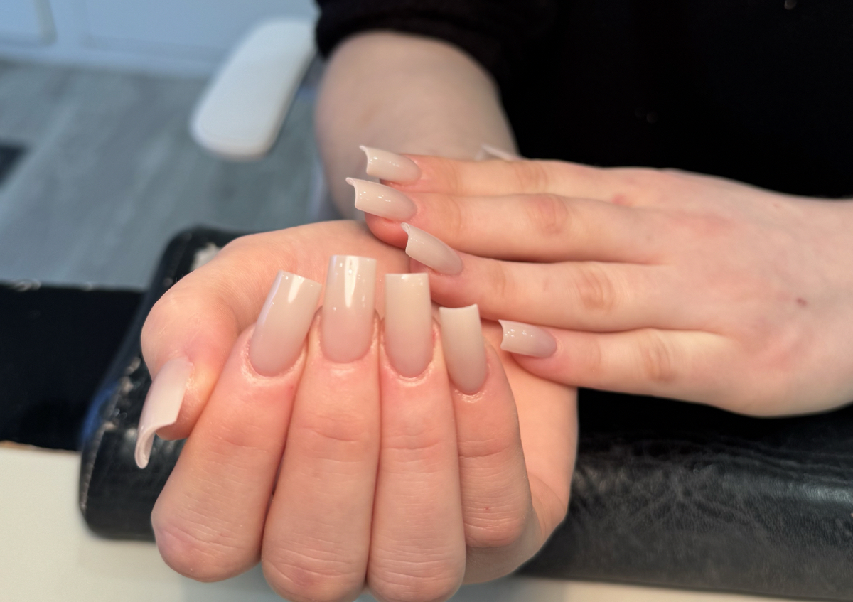 Natural coloured acrylic 