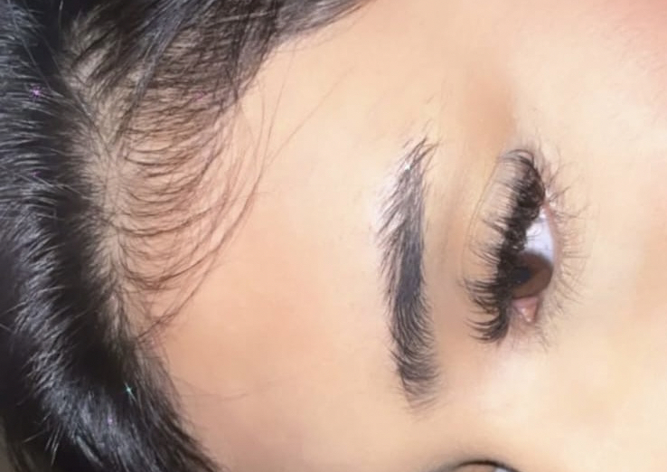 Hybrid lashes extension