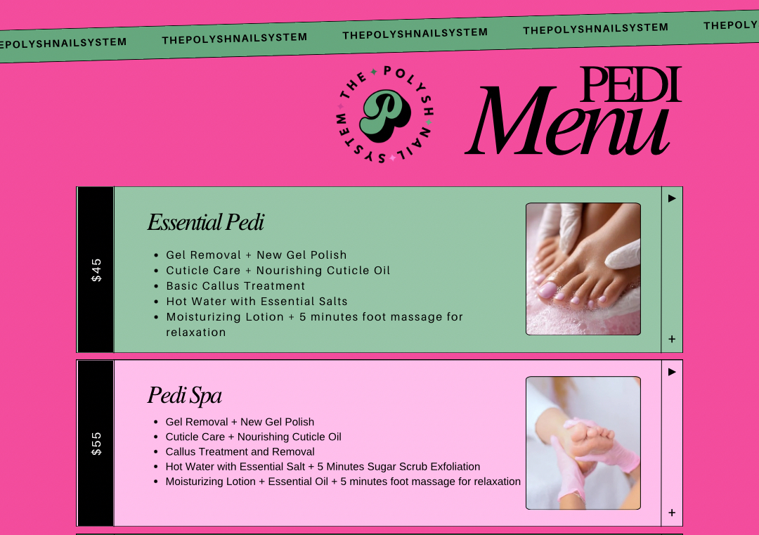 Essential Pedi + Gel