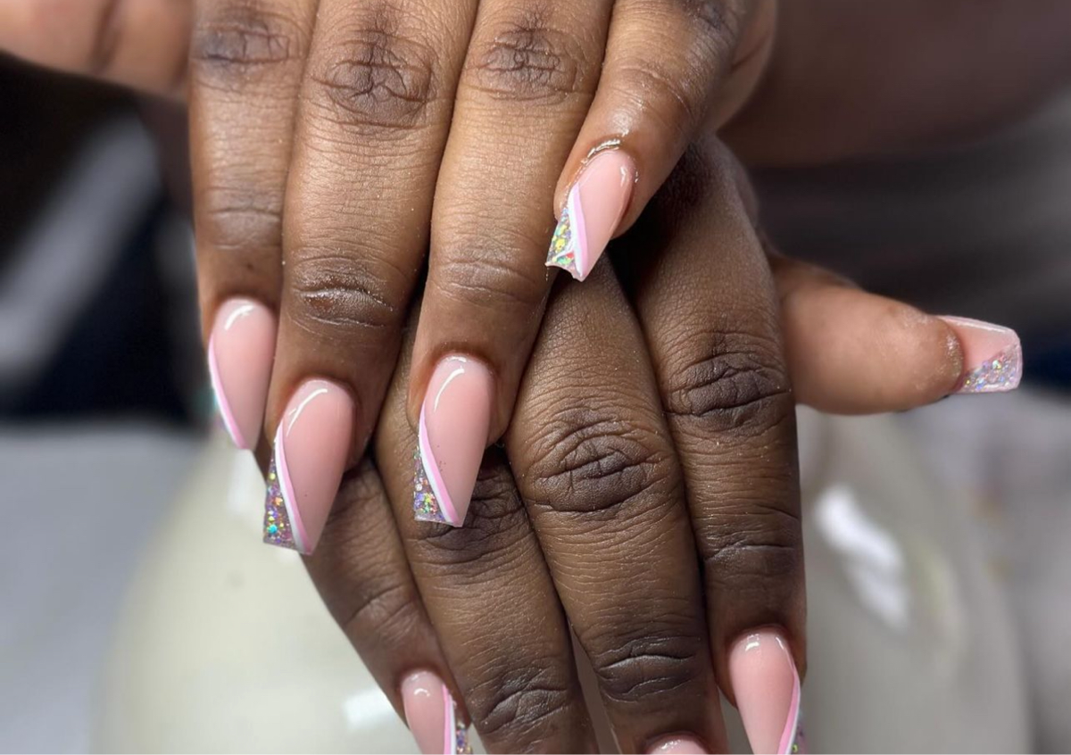 Acrylic w/ cut design