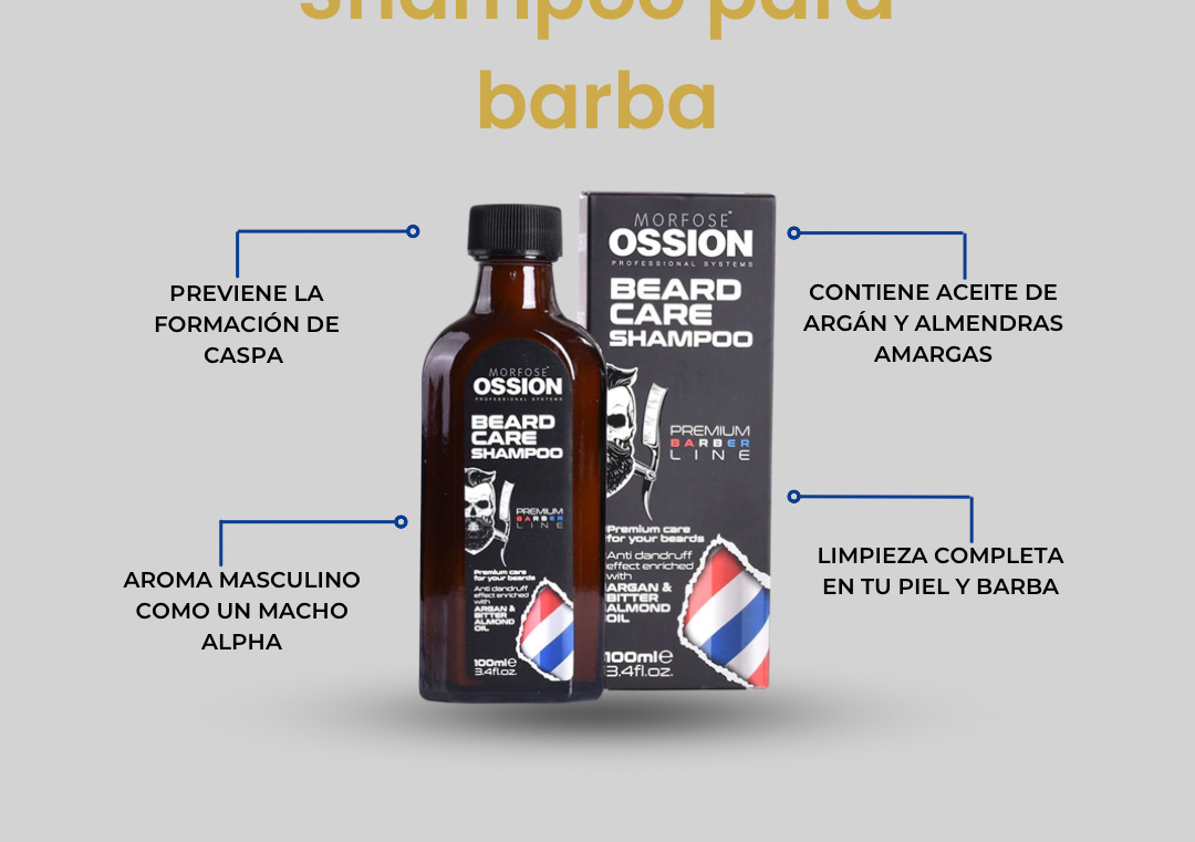Shampoo para barba