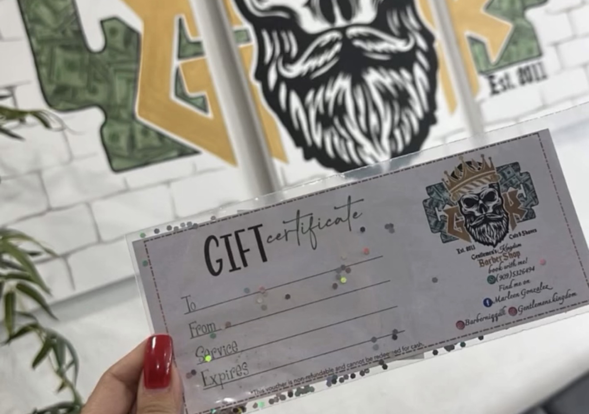 Gift Certificate
