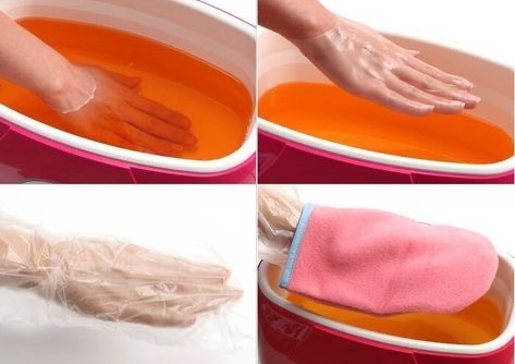 Tratament cu parafina intensiv SPA pentru maini