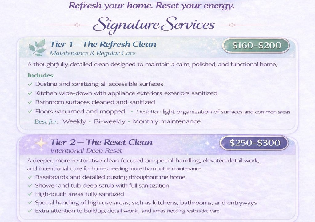 Tier 1 Refresh Clean