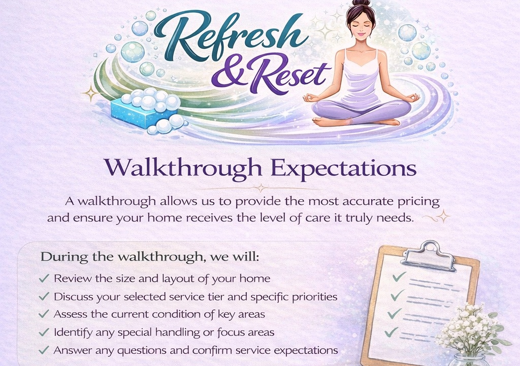 quote or walk through