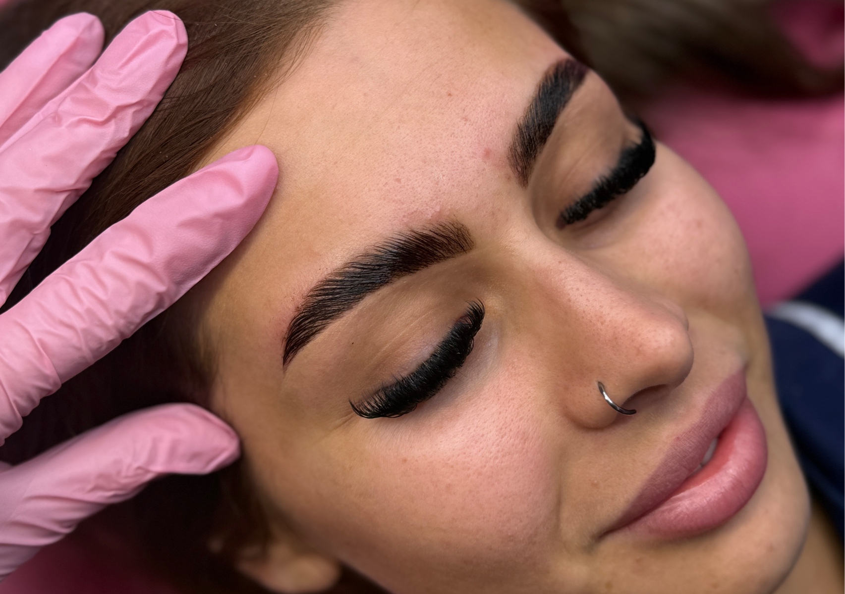 Brow Lamination Including Wax & Tint 