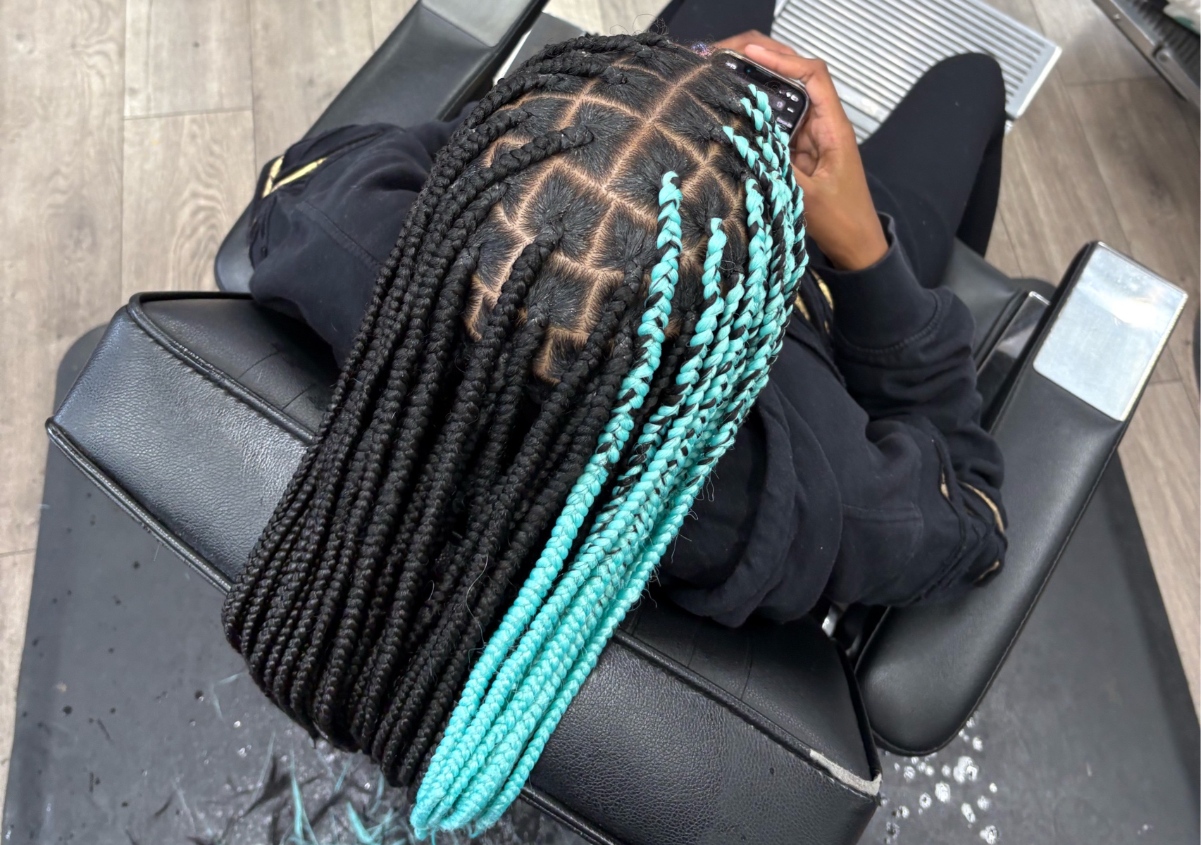 knotless braids Medium