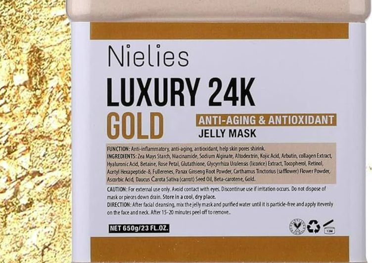 Mascarilla Luxury 24K Gold 23 oz