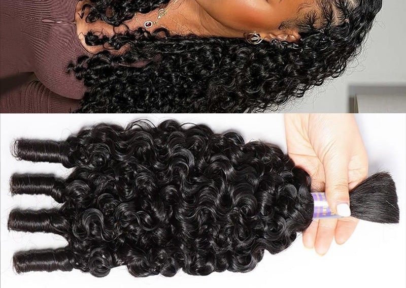 18" Burmese Curl bulk 
 100%  humain
